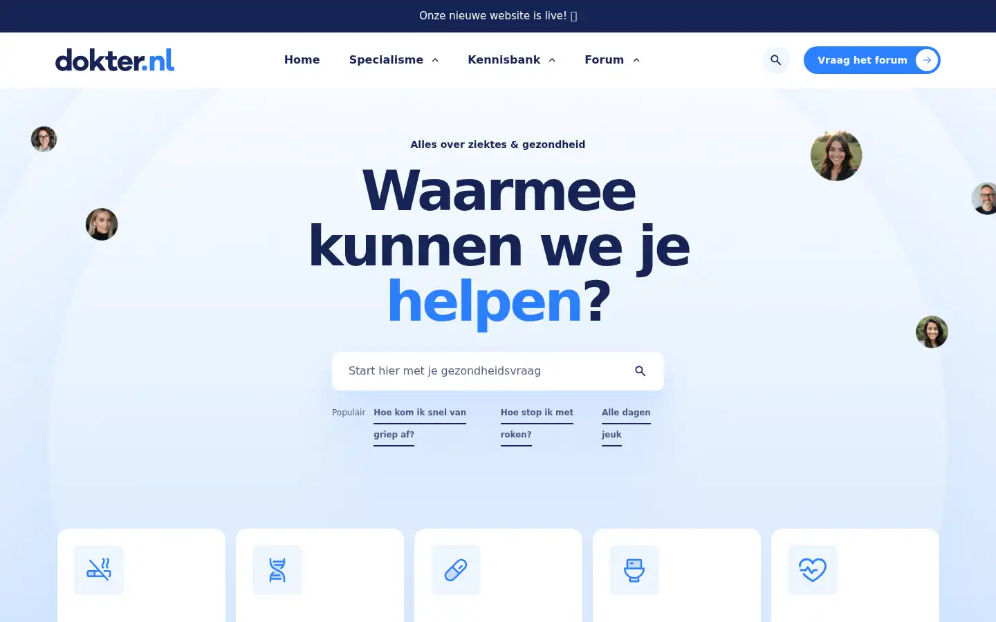 Screenshot of dokter.nl