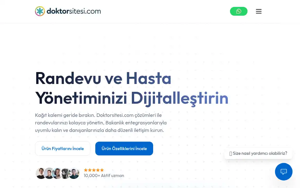 Screenshot of doktorsitesi.com