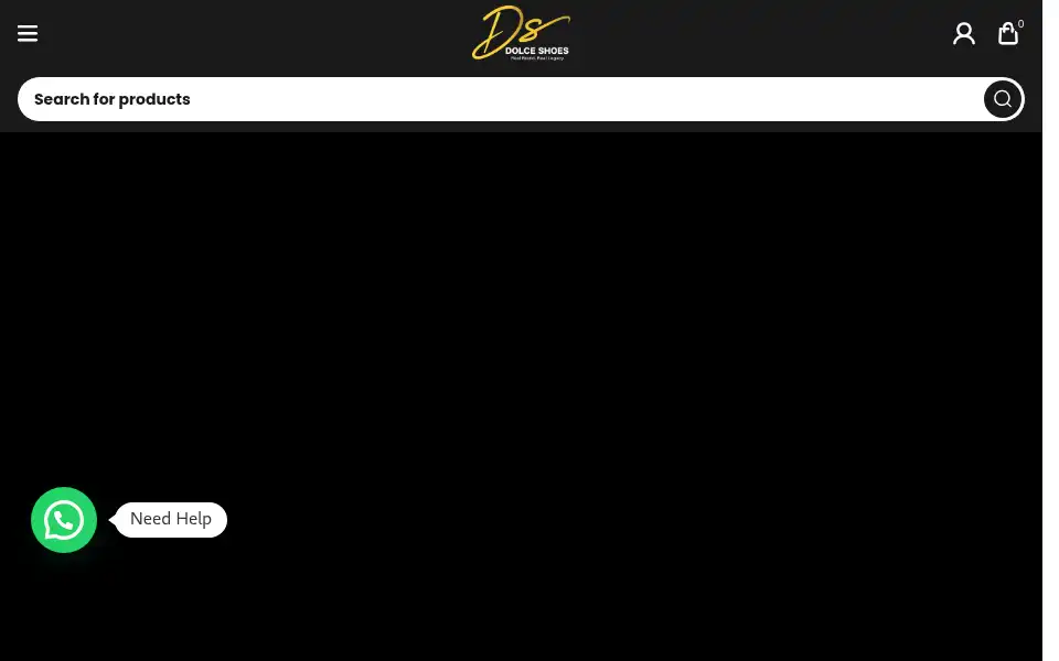 Screenshot of dolceshoes.com