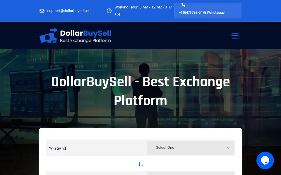 Screenshot of dollarbuysell.net