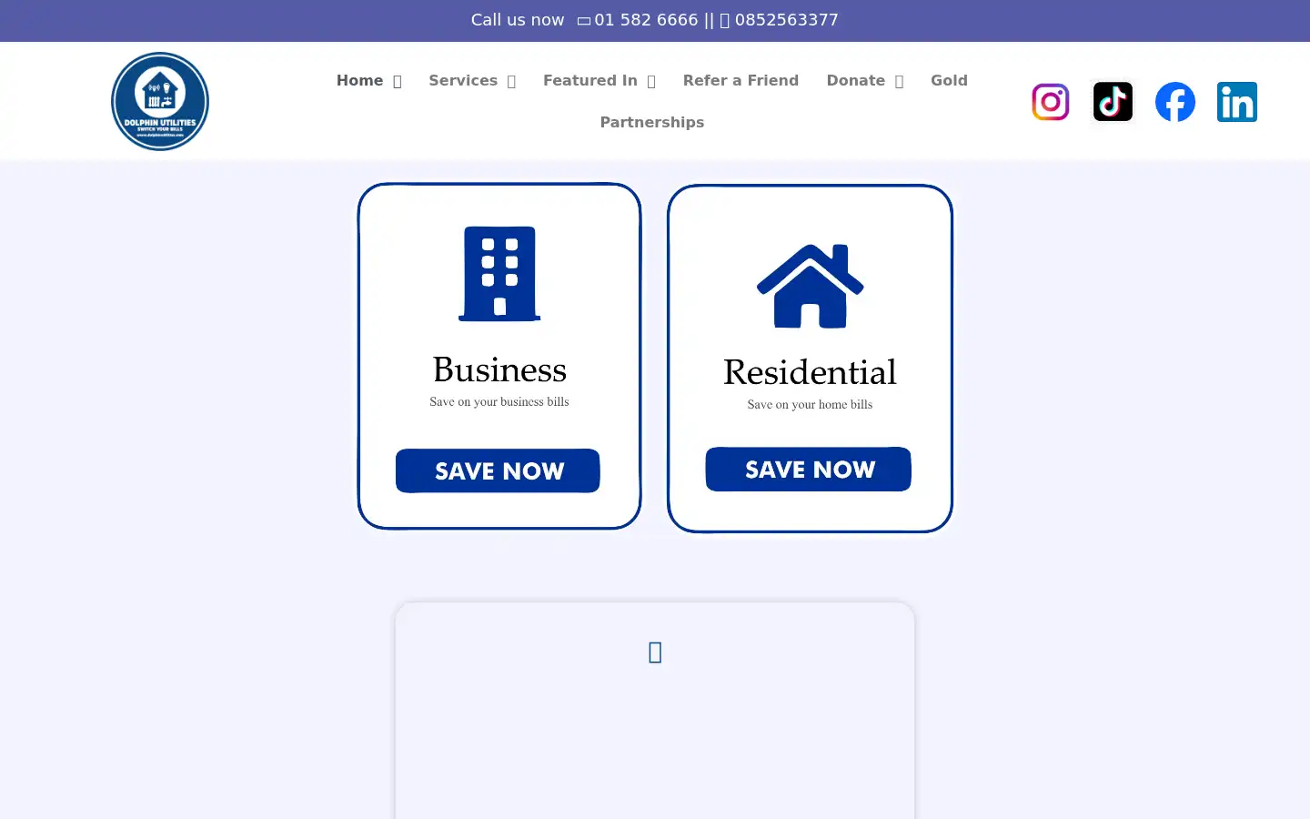 Screenshot of dolphinutilities.com