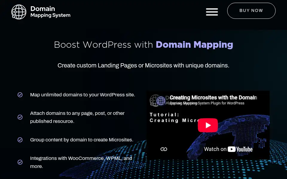 Screenshot of domainmappingsystem.com