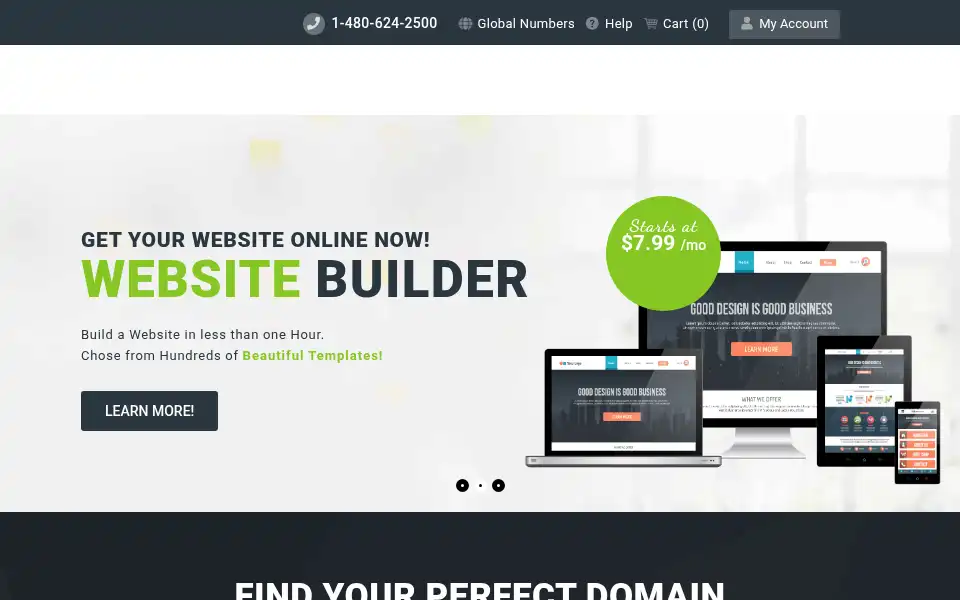Screenshot of domainrightnow.com