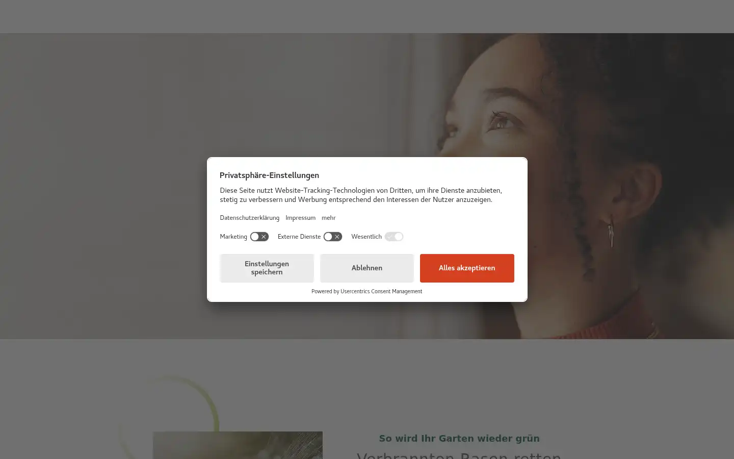 Screenshot of domcura.de