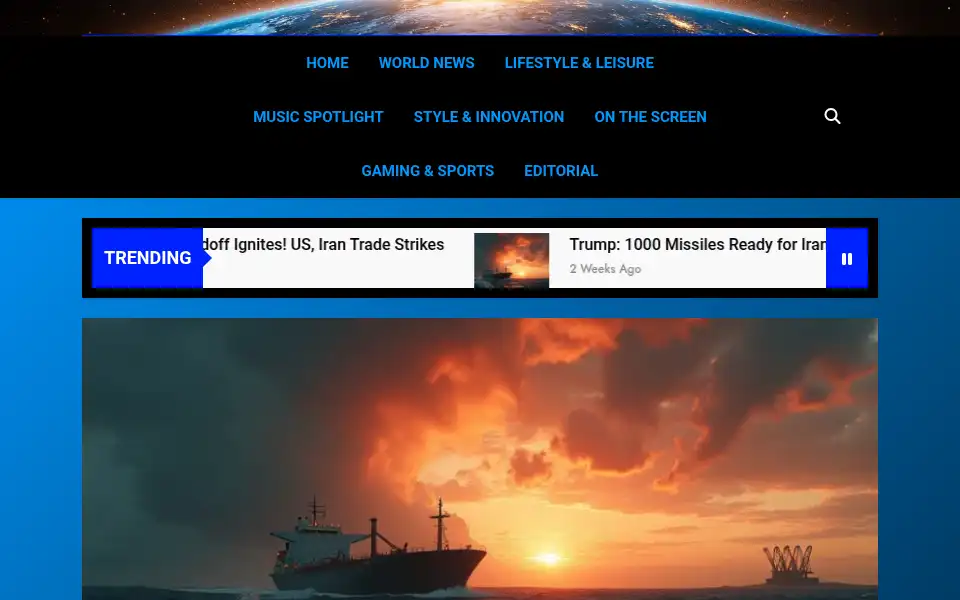 Screenshot of dominionnewsnetwork.com