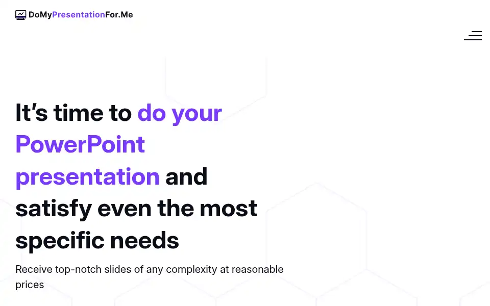 Screenshot of domypresentationfor.me