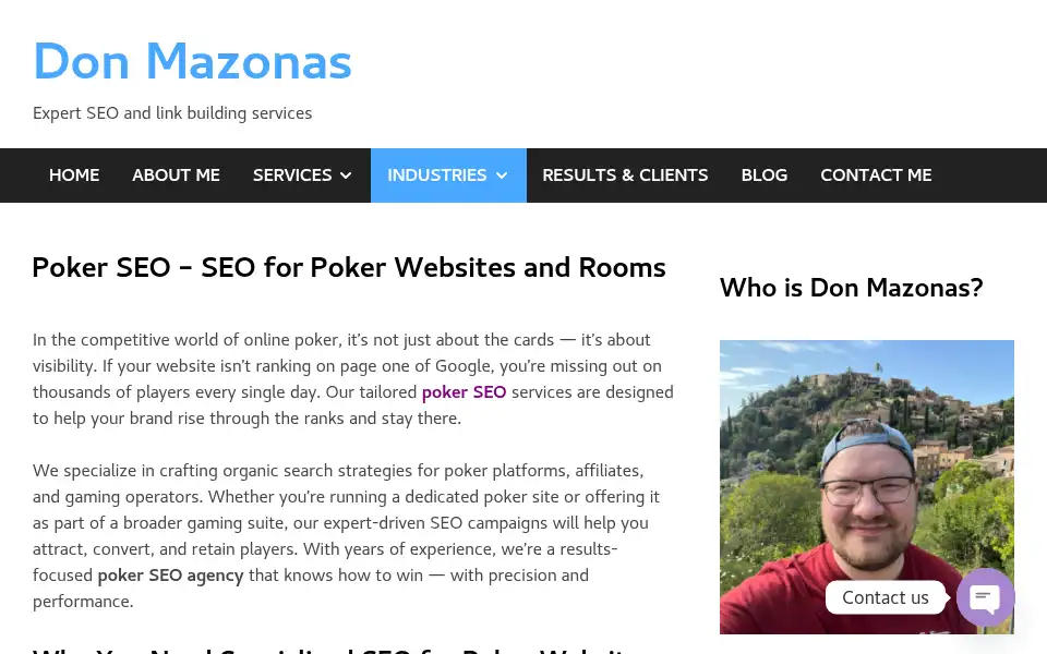 Screenshot of donmazonas.com