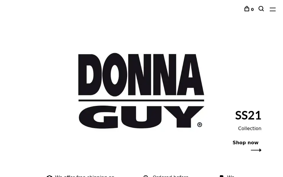 Screenshot of donnaguy.nl