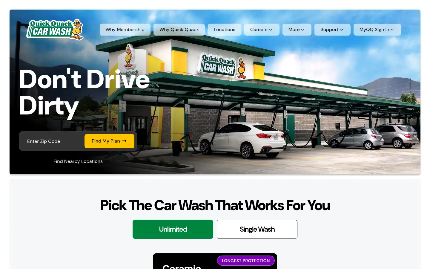 Screenshot of dontdrivedirty.com