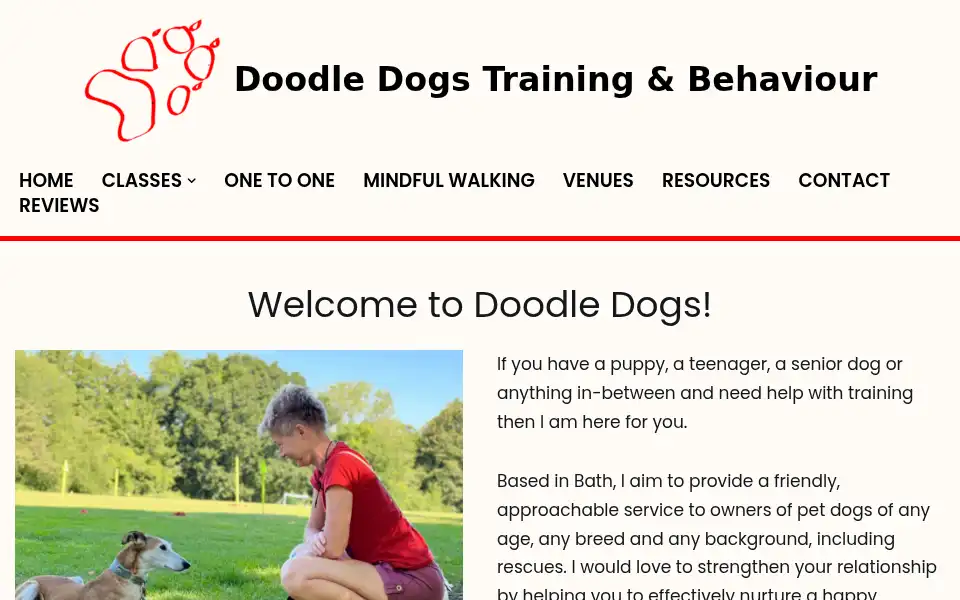 Screenshot of doodledogs.uk