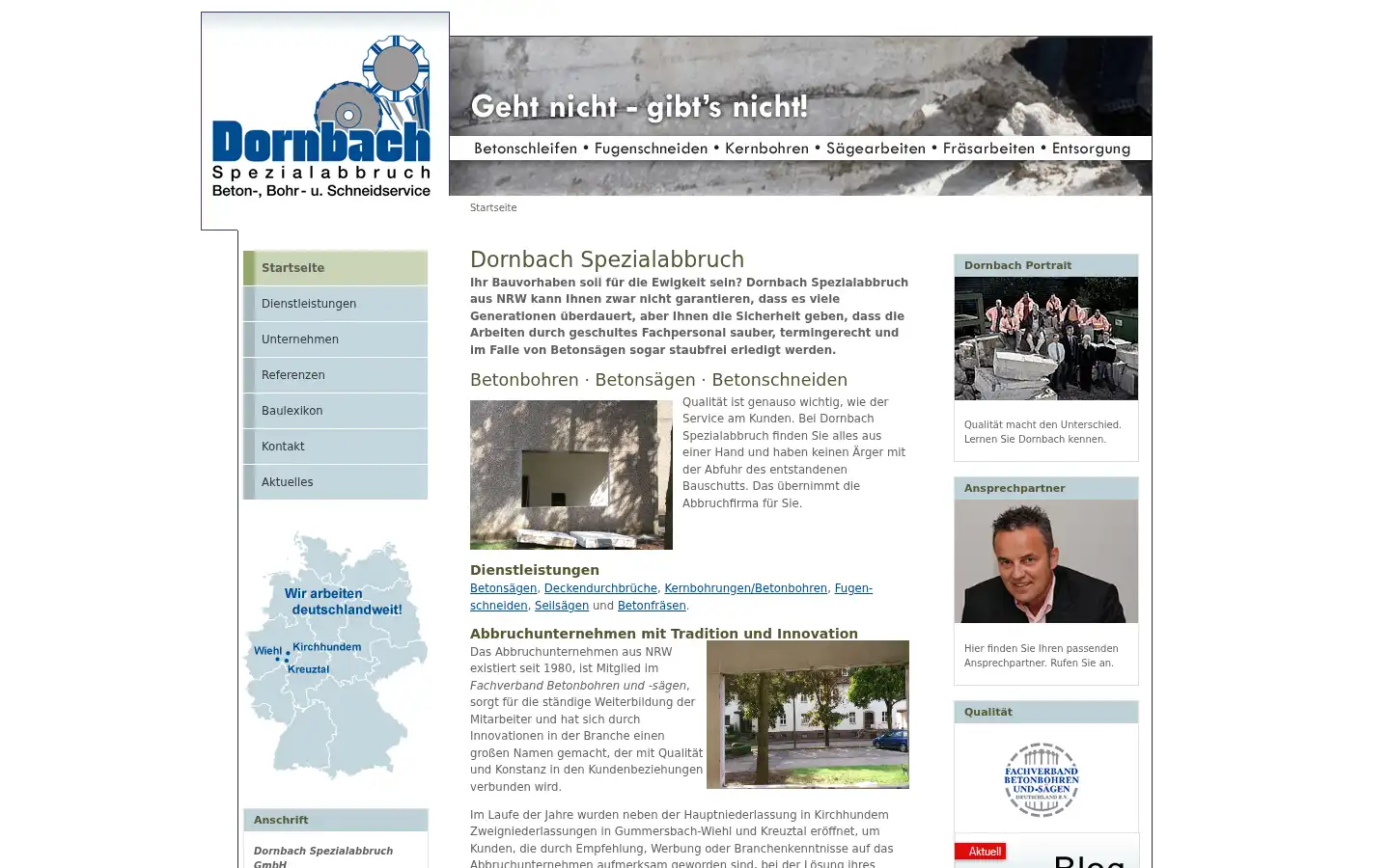 Screenshot of dornbach.com