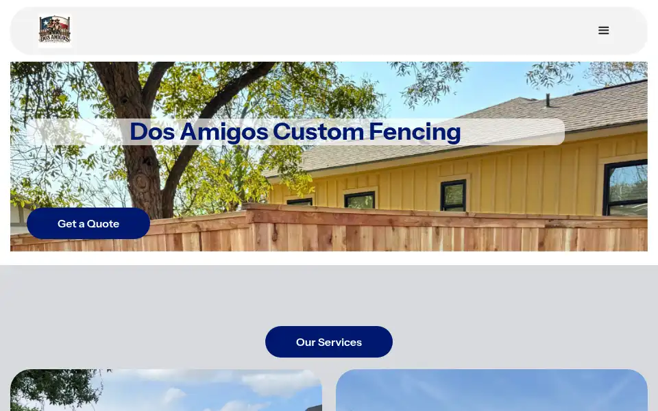 Screenshot of dosamigoscustom.com