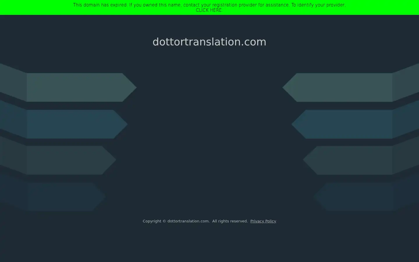 Screenshot of dottortranslation.com