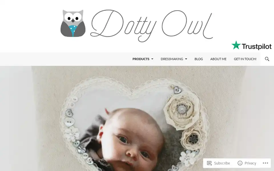 Screenshot of dottyowl.com