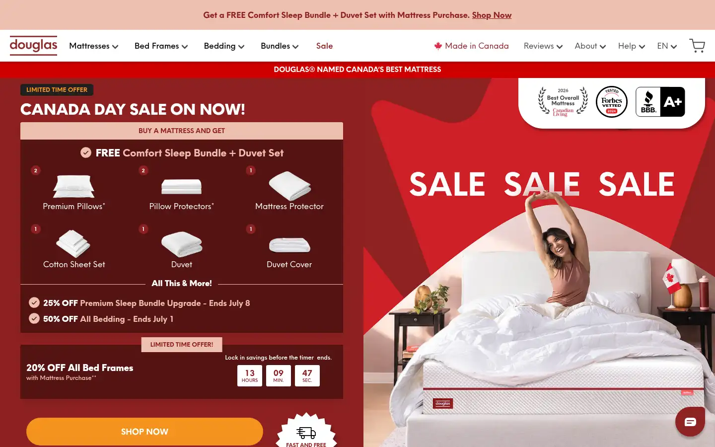 Screenshot of douglas.com