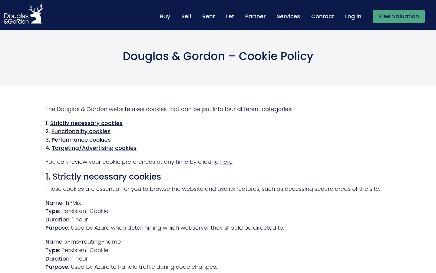 Screenshot of douglasandgordon.com