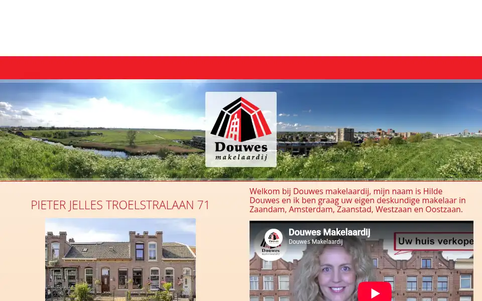 Screenshot of douwesmakelaardij.nl