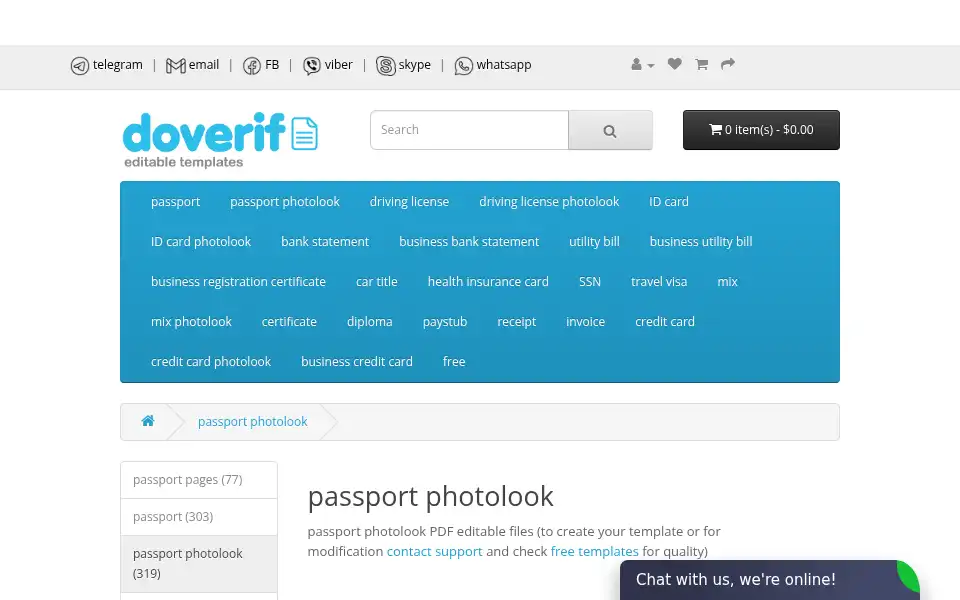 Screenshot of doverif.com