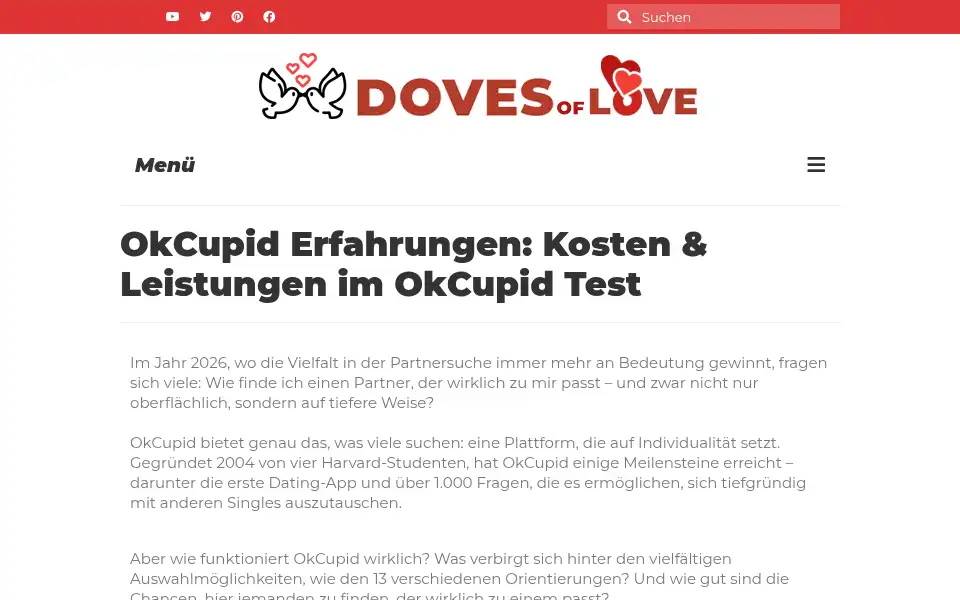 Screenshot of doves-of-love.com