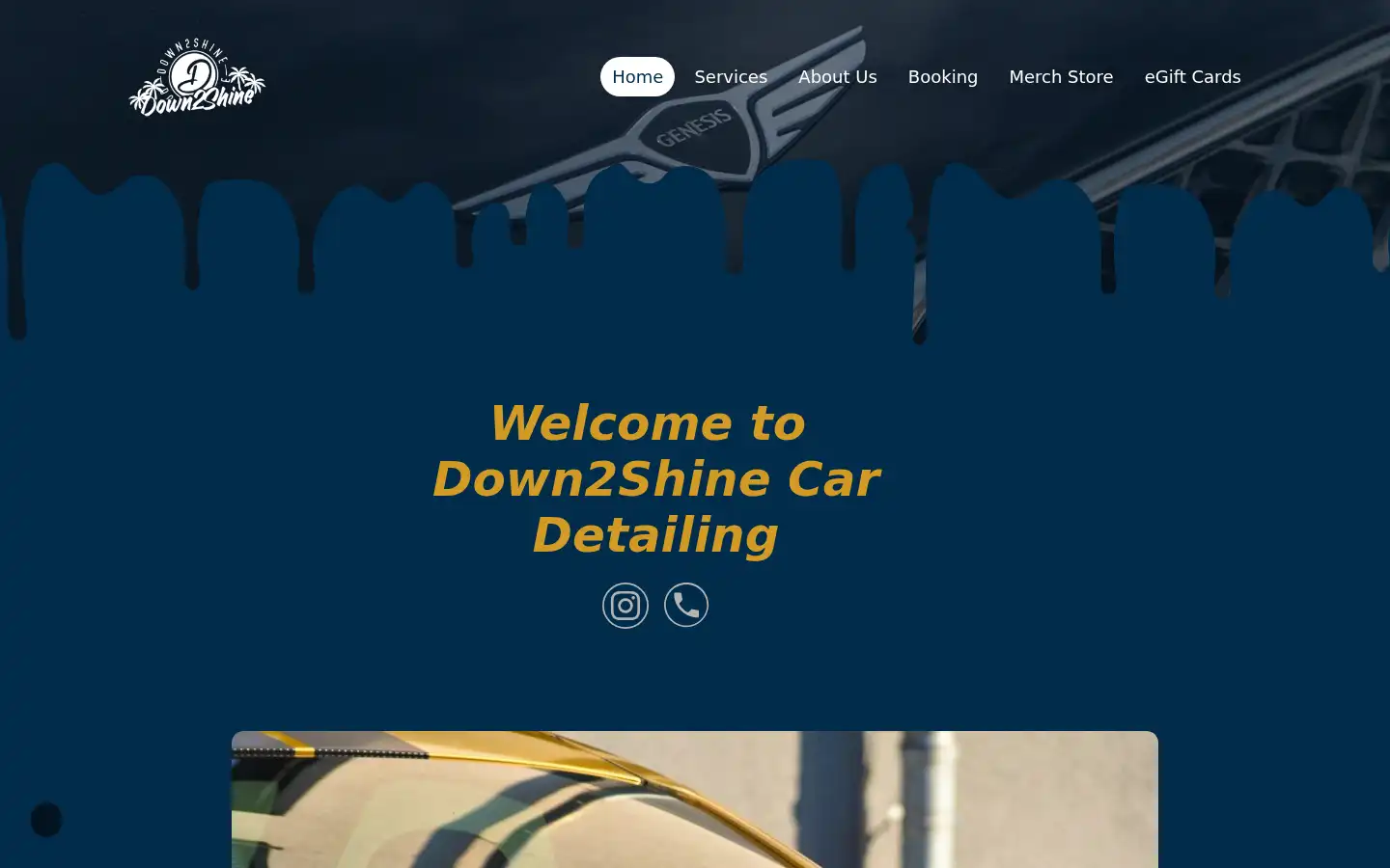 Screenshot of down2shine.com