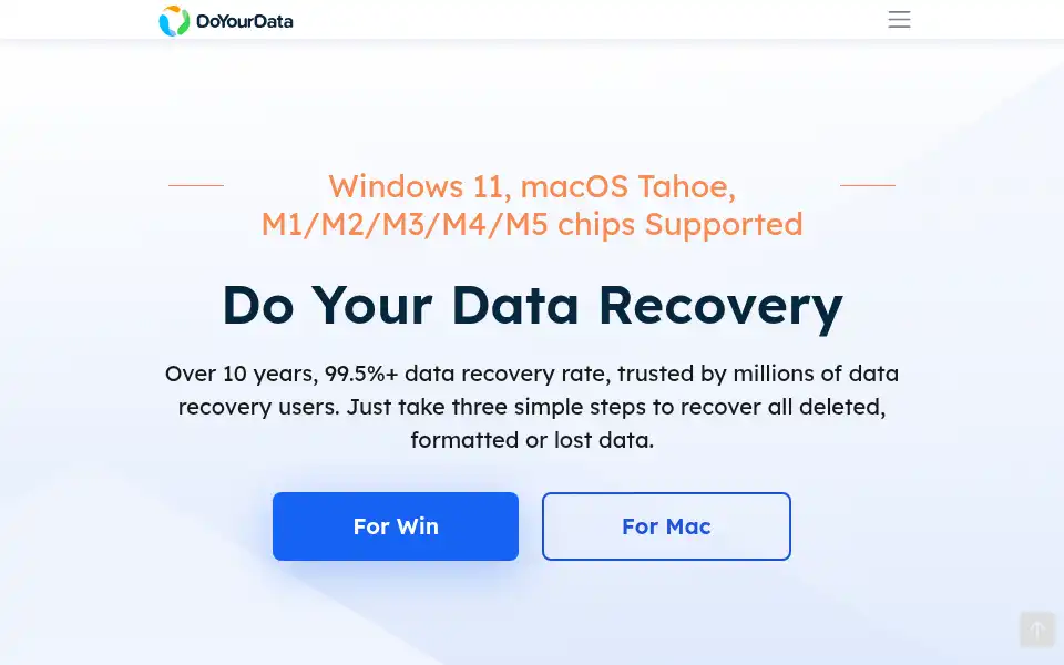 Screenshot of doyourdata.com