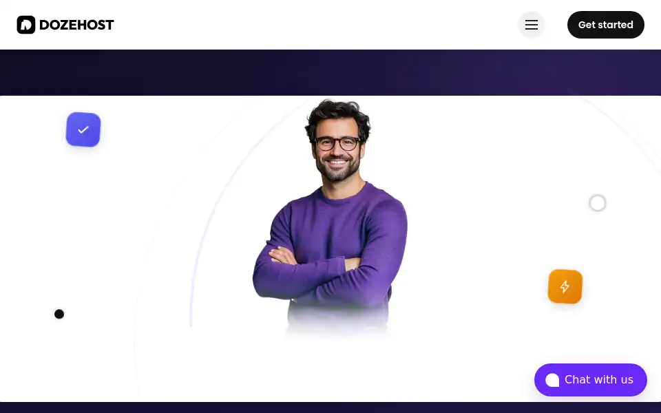 Screenshot of dozehost.com