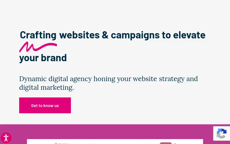 Screenshot of dpc.agency