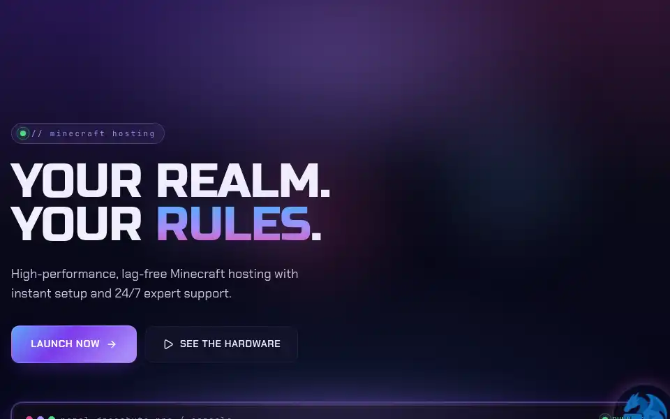Screenshot of dracobyte.pro