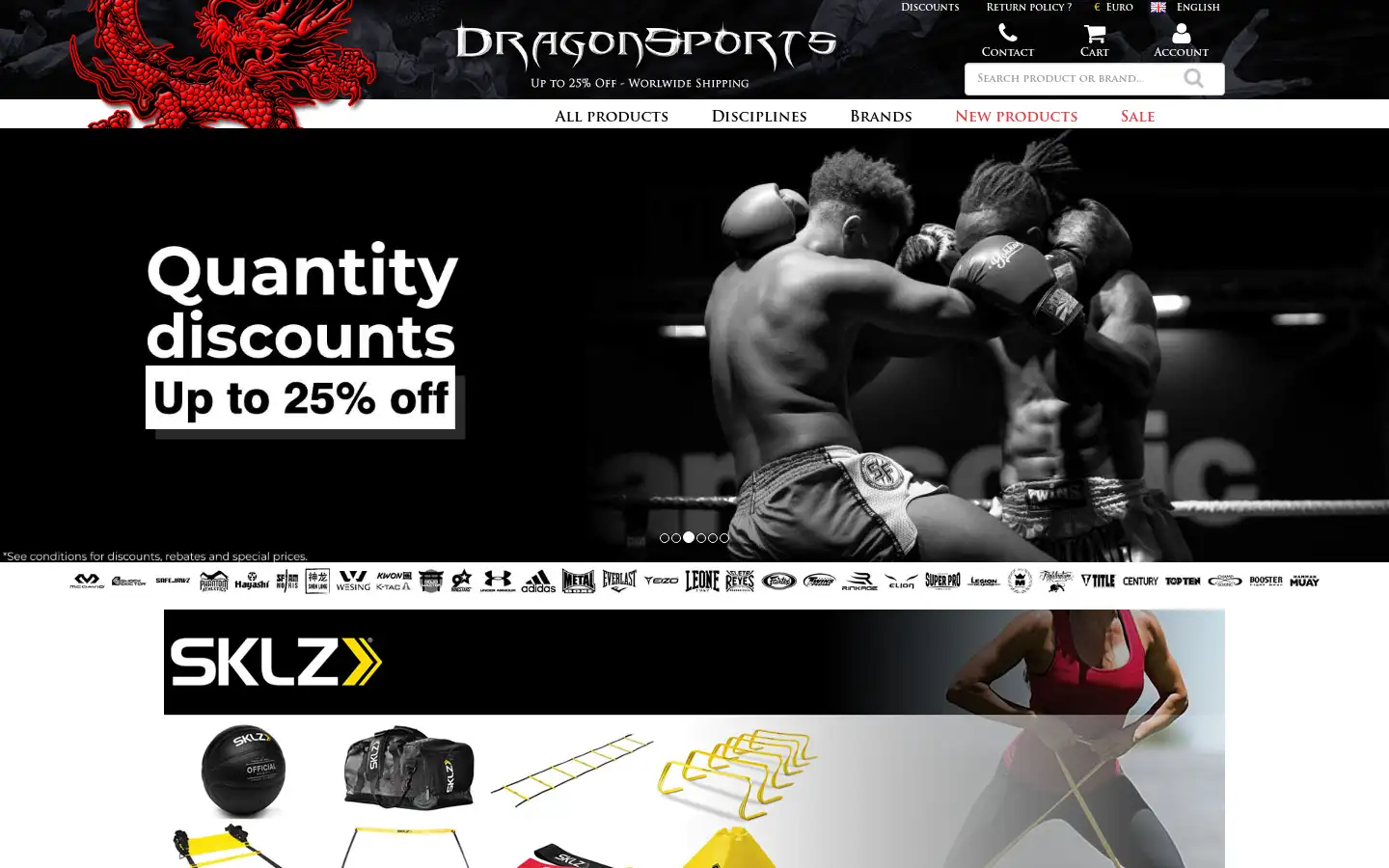 Screenshot of dragonsports.eu