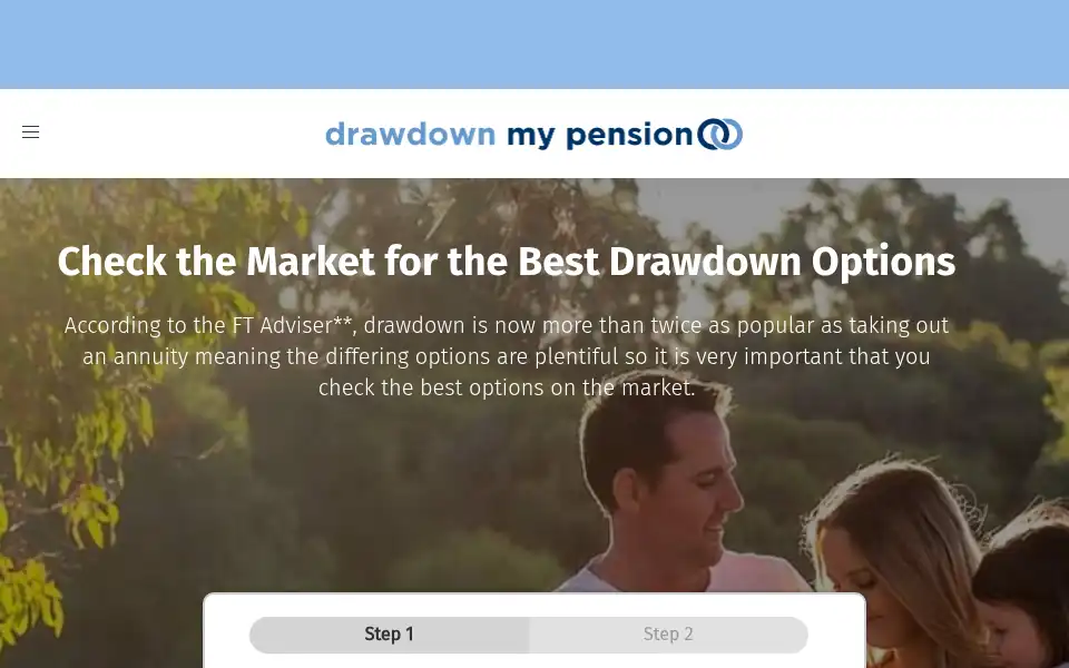 Screenshot of drawdown-my-pension.co.uk