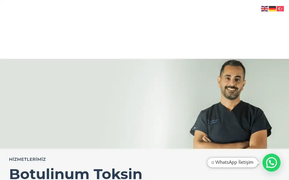Screenshot of drcemaslan.com