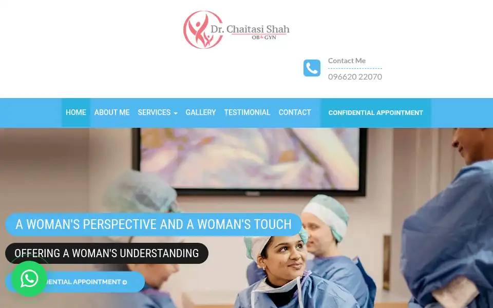 Screenshot of drchaitasi.com