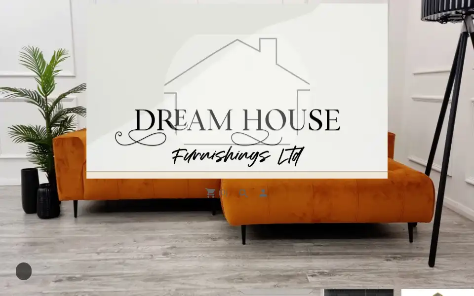 Screenshot of dreamhousefurnishingsltd.co.uk