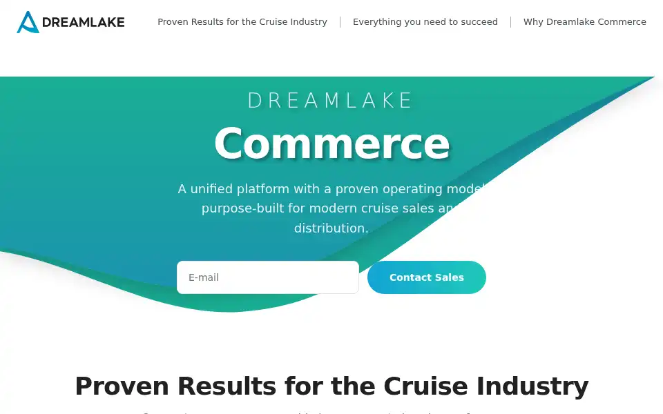 Screenshot of dreamlake.com