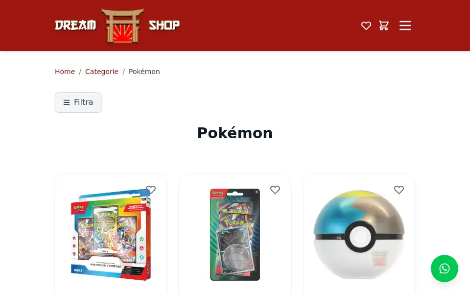 Screenshot of dreamshop18.it