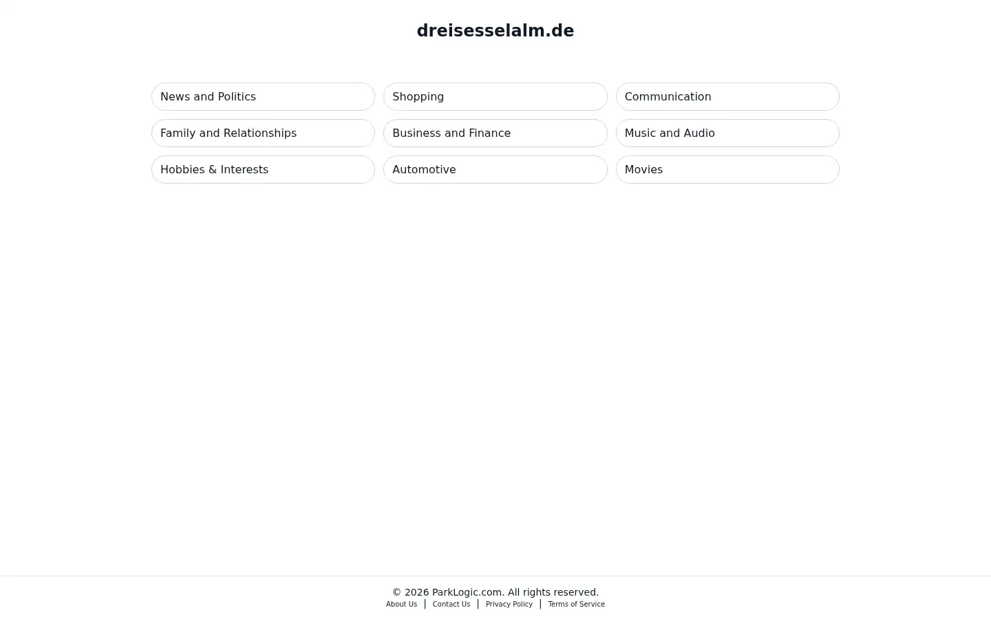 Screenshot of dreisesselalm.de