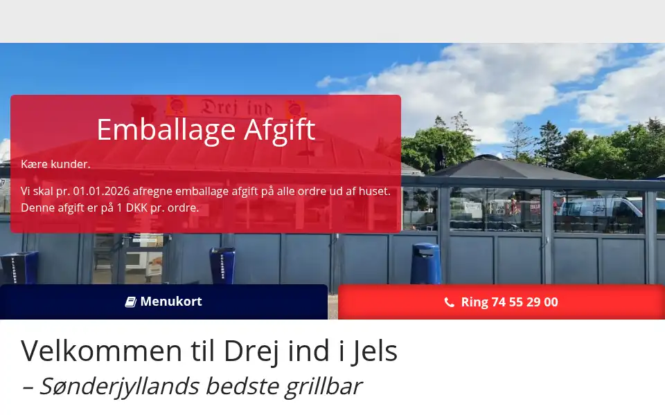 Screenshot of drejind.dk