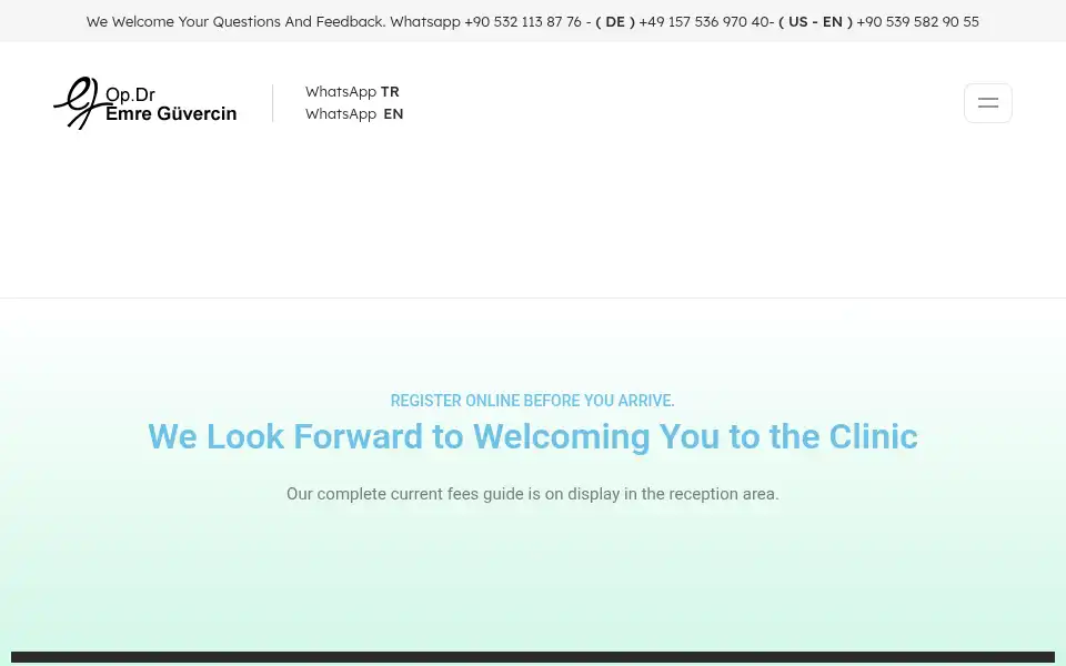 Screenshot of dremreguvercin.com