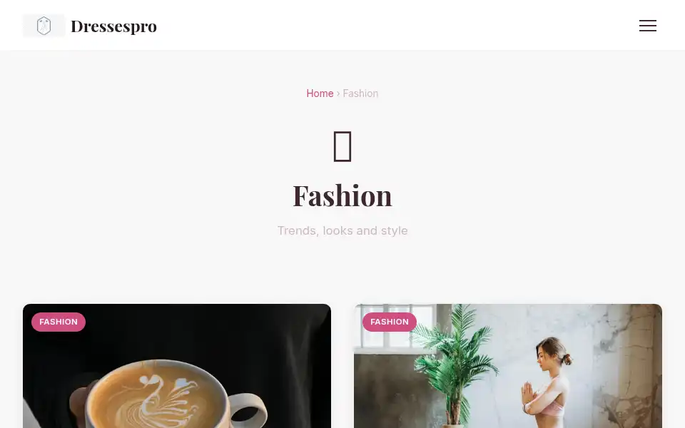 Screenshot of dressespro.com
