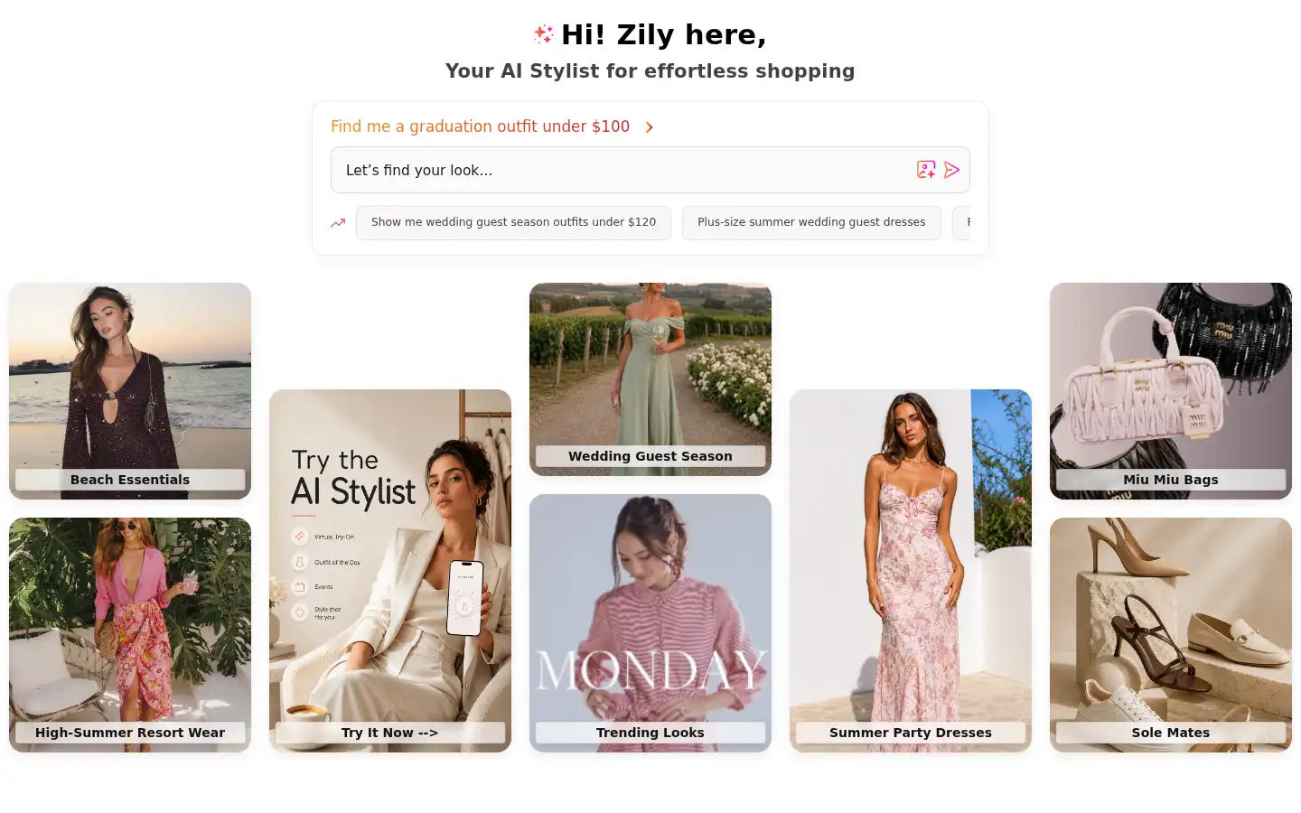Screenshot of drezily.com