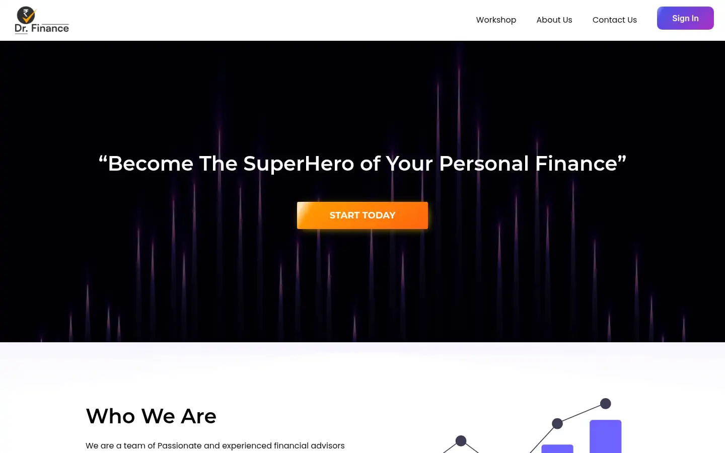 Screenshot of drfinance.in