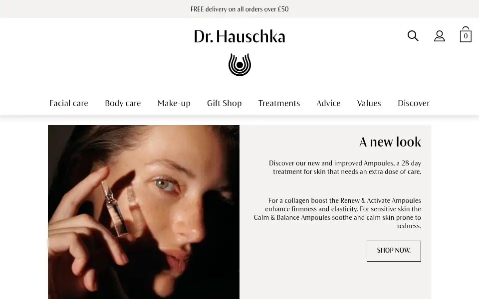 Screenshot of drhauschka.co.uk