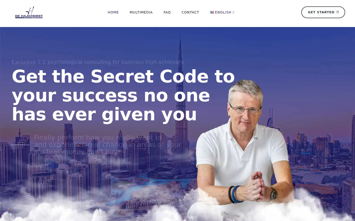 Screenshot of drhorst.com
