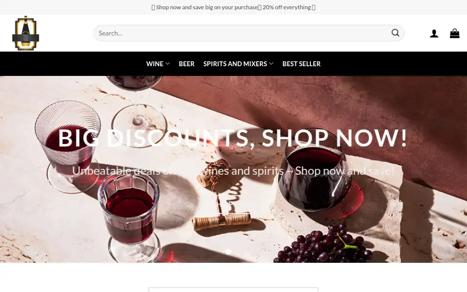 Screenshot of drinkcraftuk.com