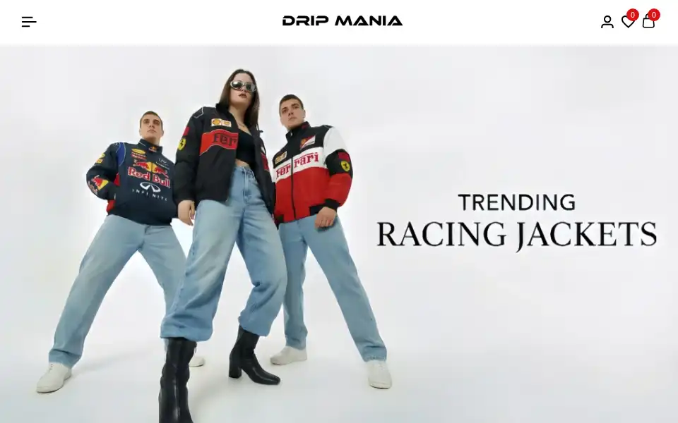Screenshot of dripmania.in