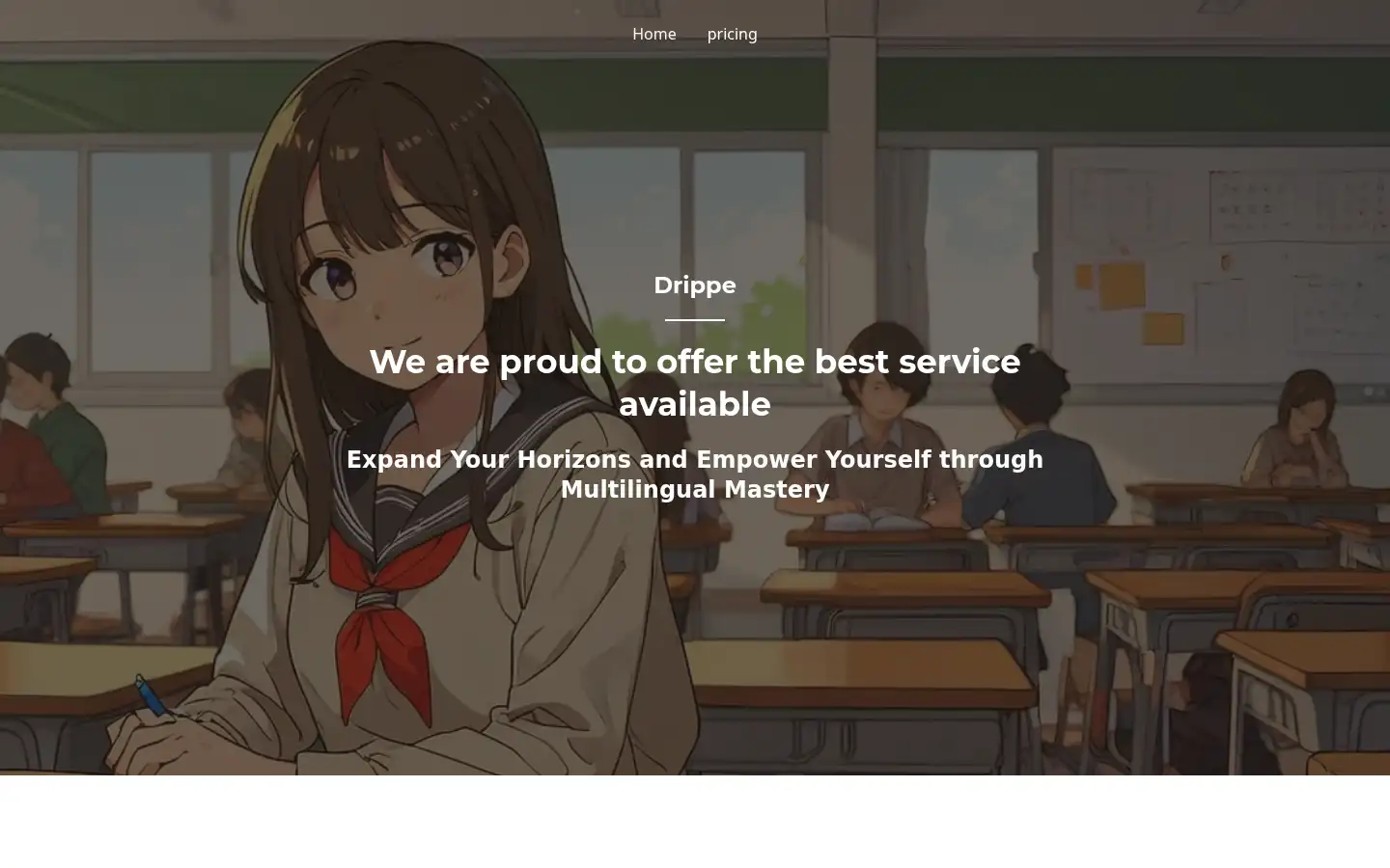 Screenshot of drippe.online