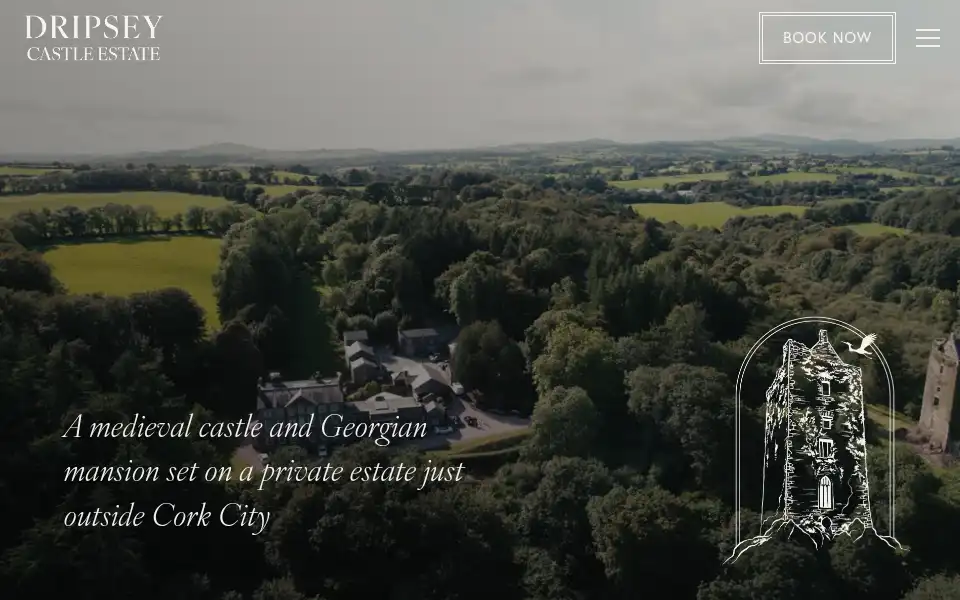 Screenshot of dripseycastle.com