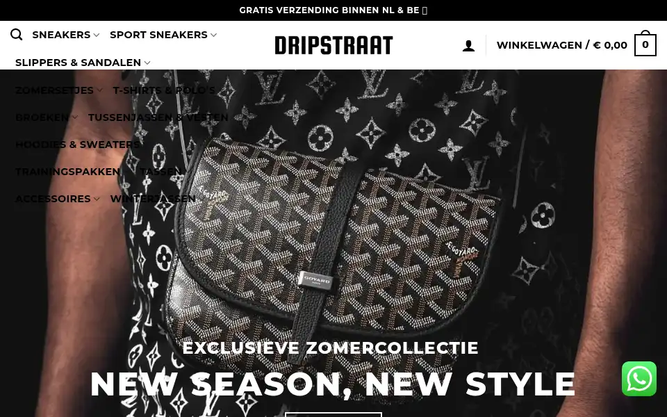 Screenshot of dripstraat.nl