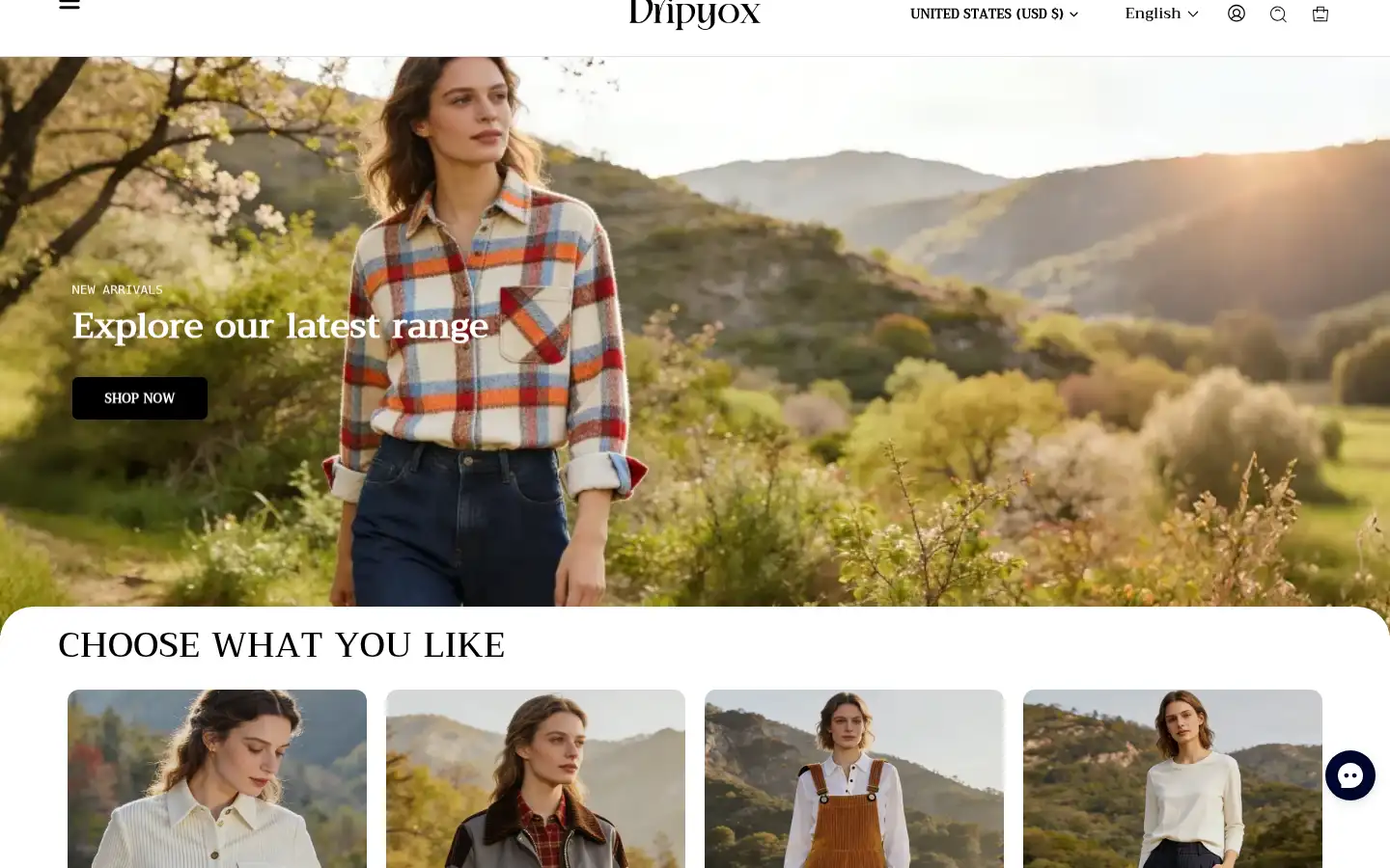Screenshot of dripyox.com