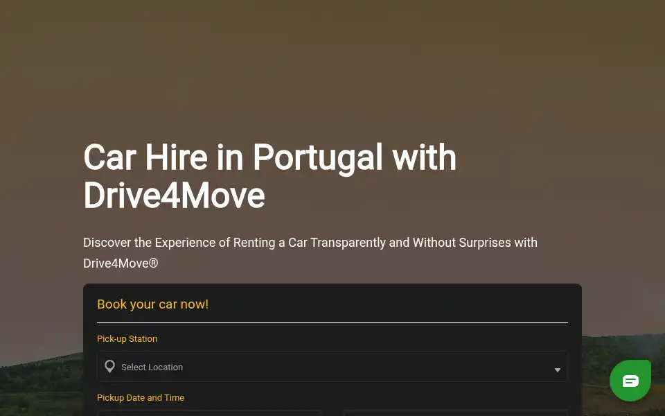 Screenshot of drive4move.com